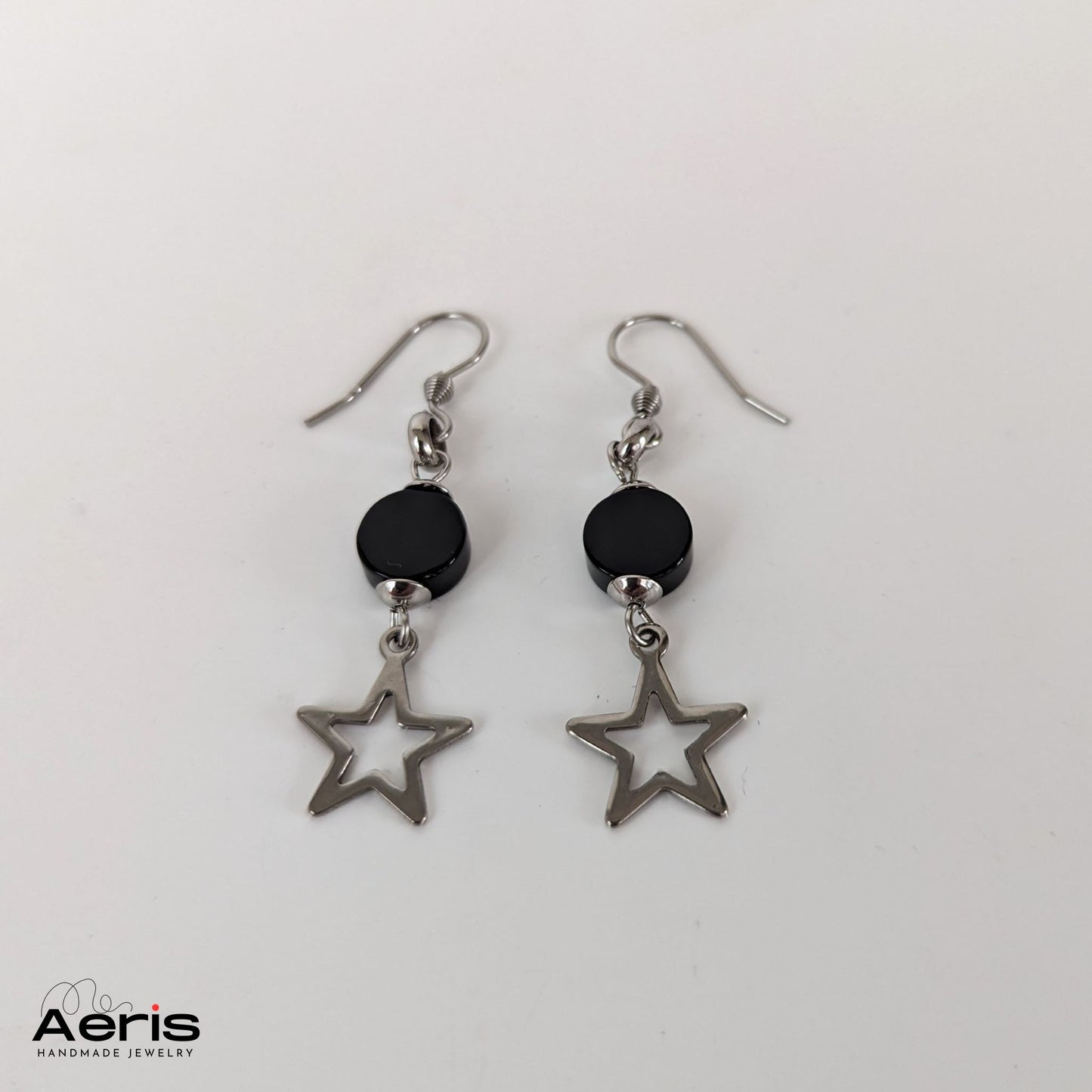 cercei onix disc steluta