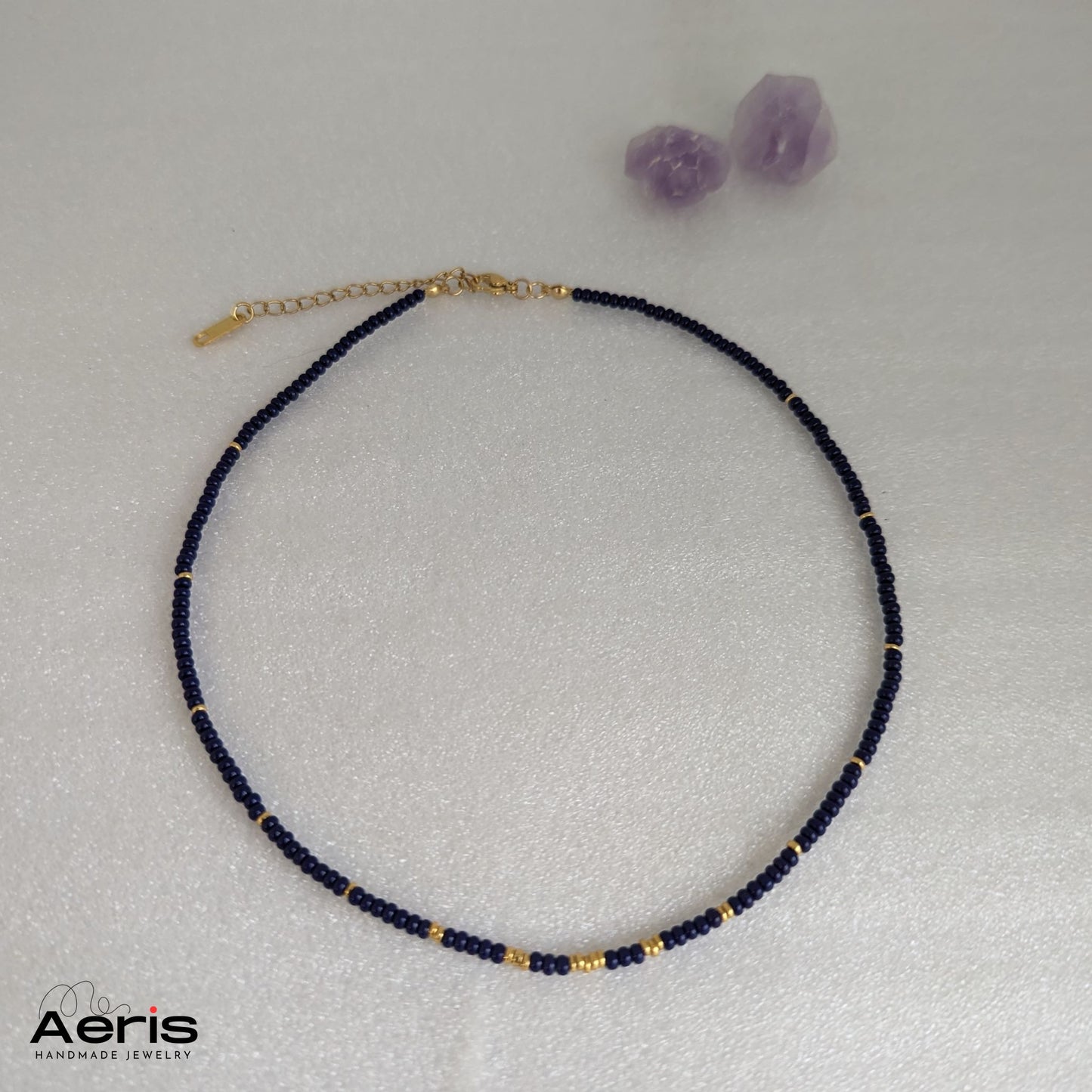 Choker Dark Blue
