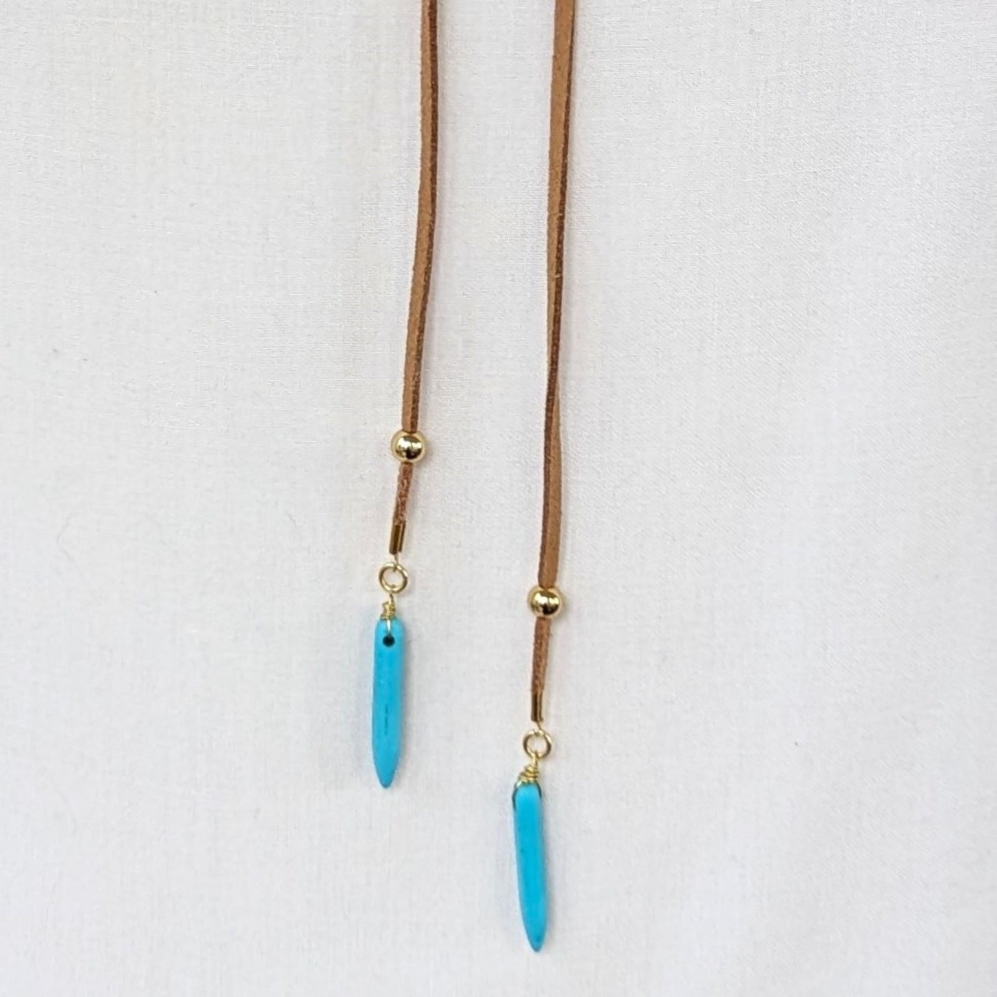 Choker Blue Spikes