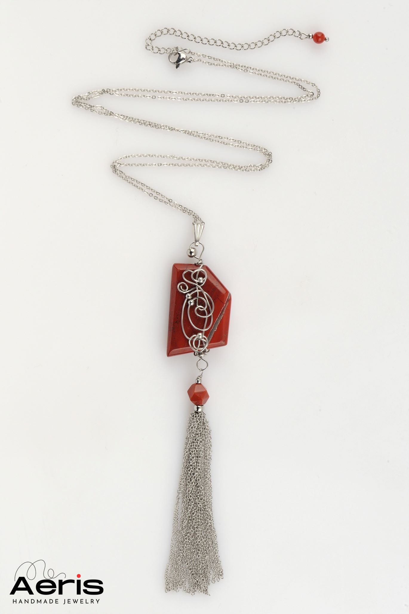 Pandantiv Red Jasper