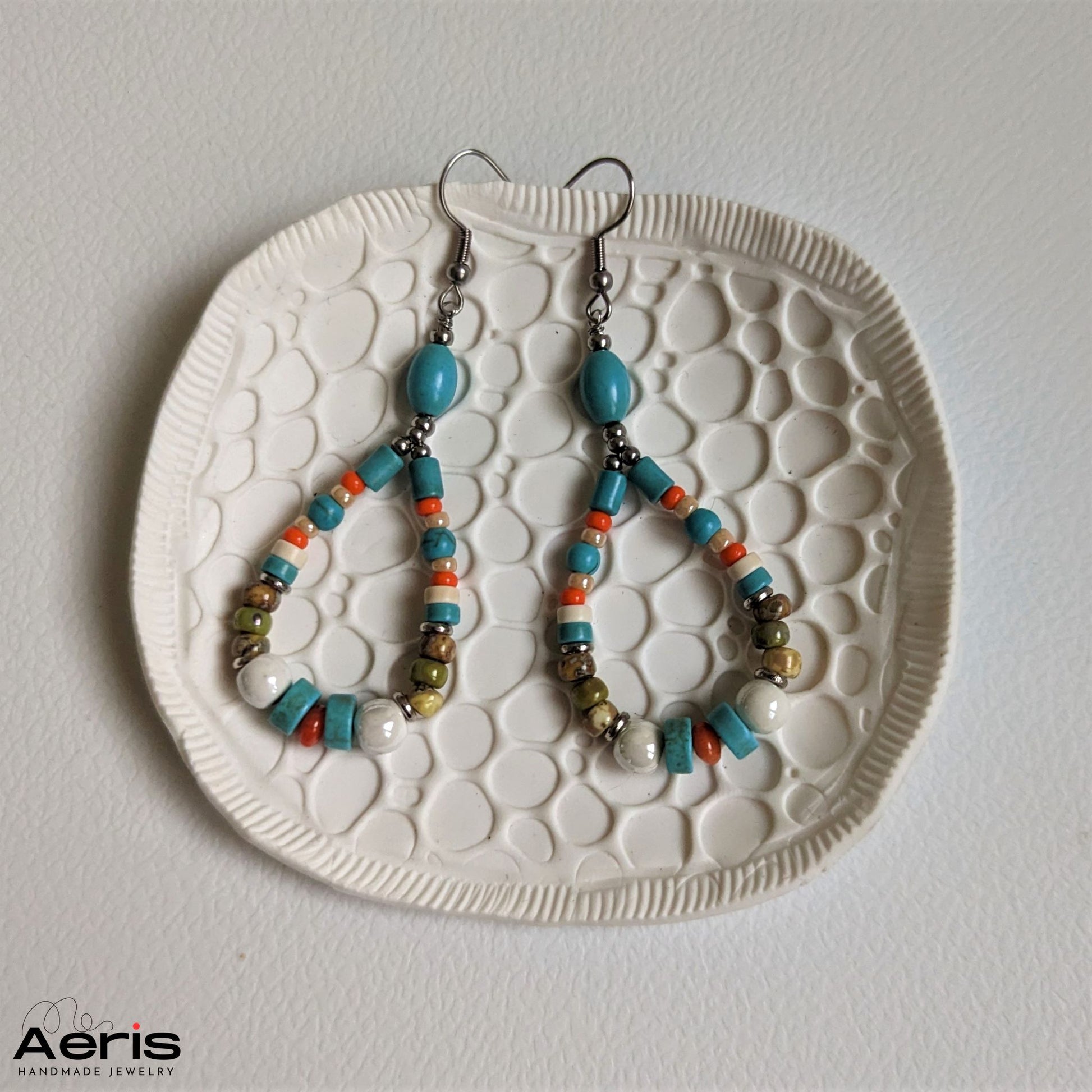 Cercei handmade boemi
