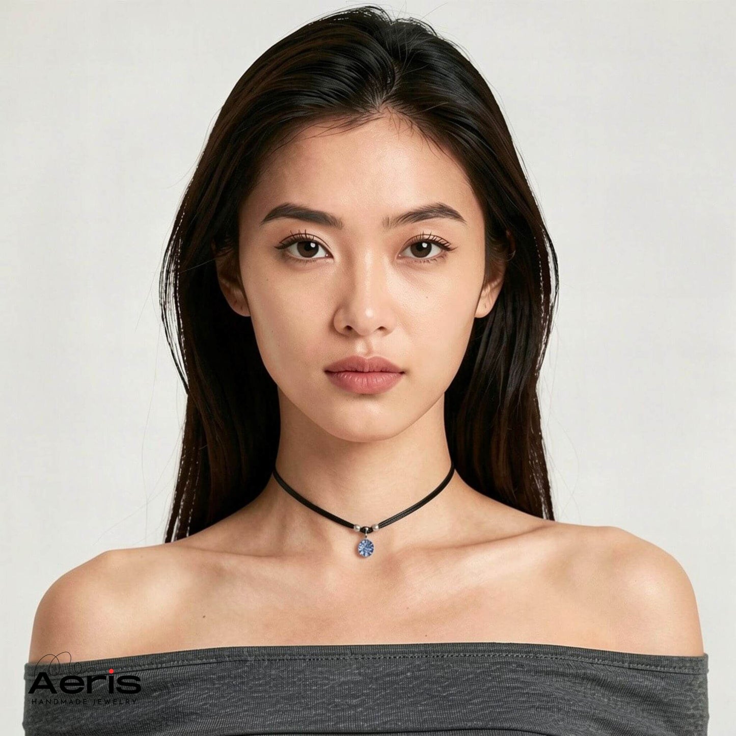 Choker minimalist pe model