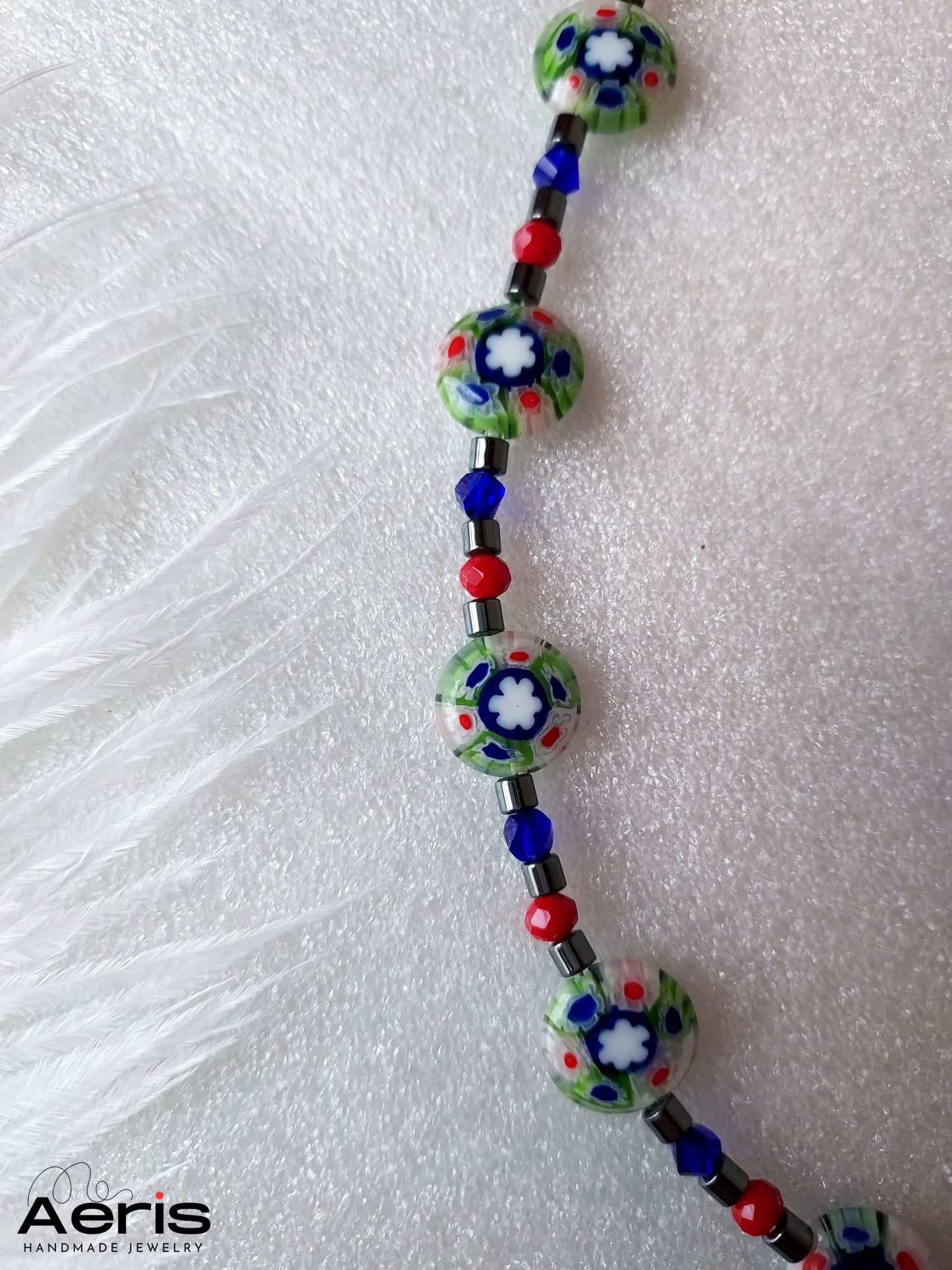 Set floral multicolor - Millefiori